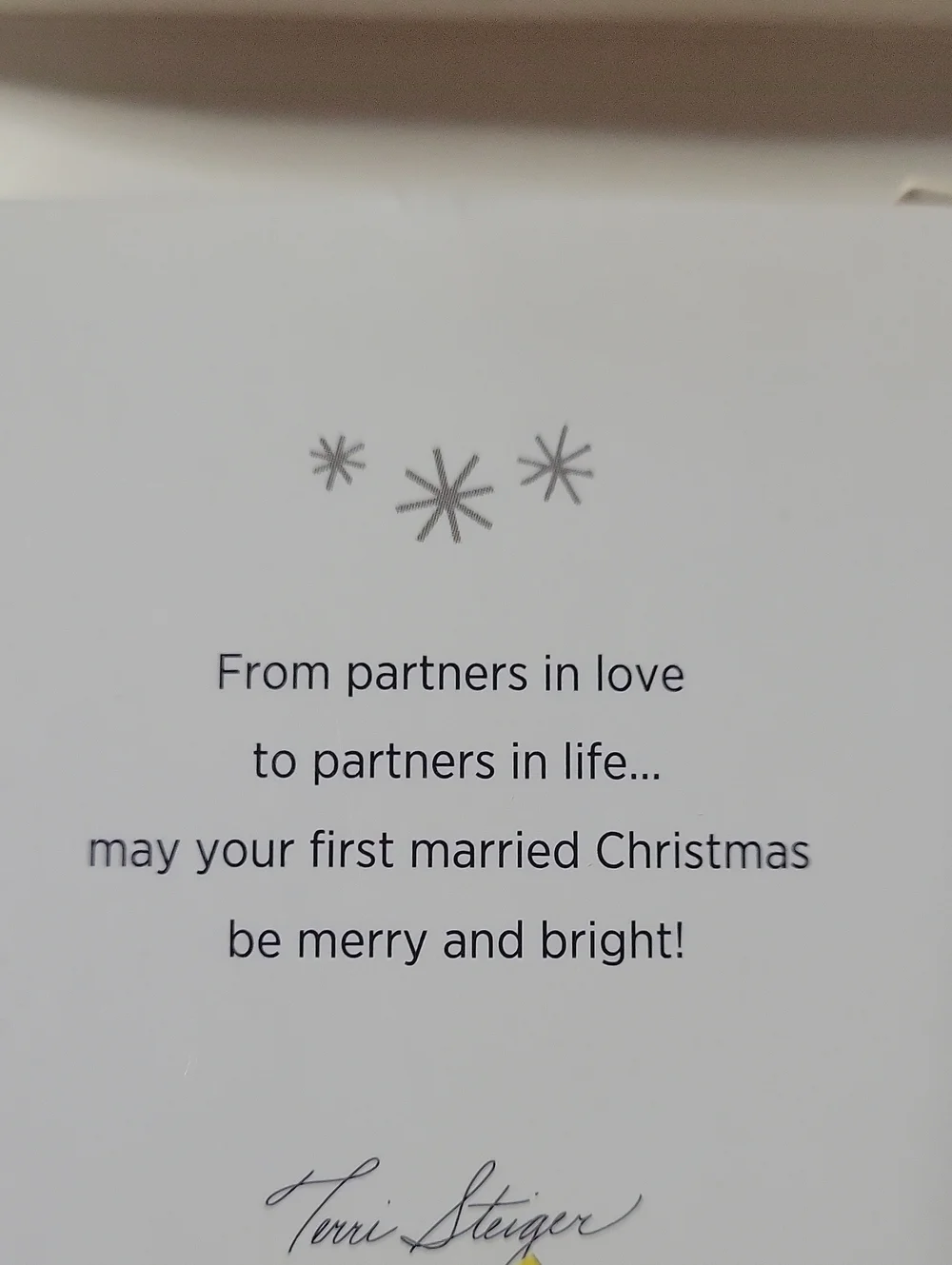 Hallmark Keepsake 'Our Wedding' 2015 Photo Ornament